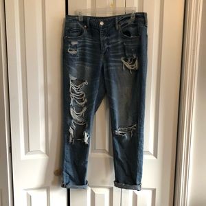 American eagle Tom girl jeans